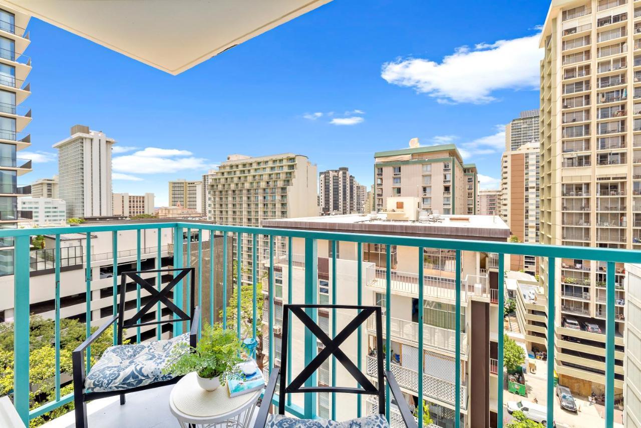 Beautiful Studio In The Heart Of Vibrant Waikiki โฮโนลูลู ภายนอก รูปภาพ
