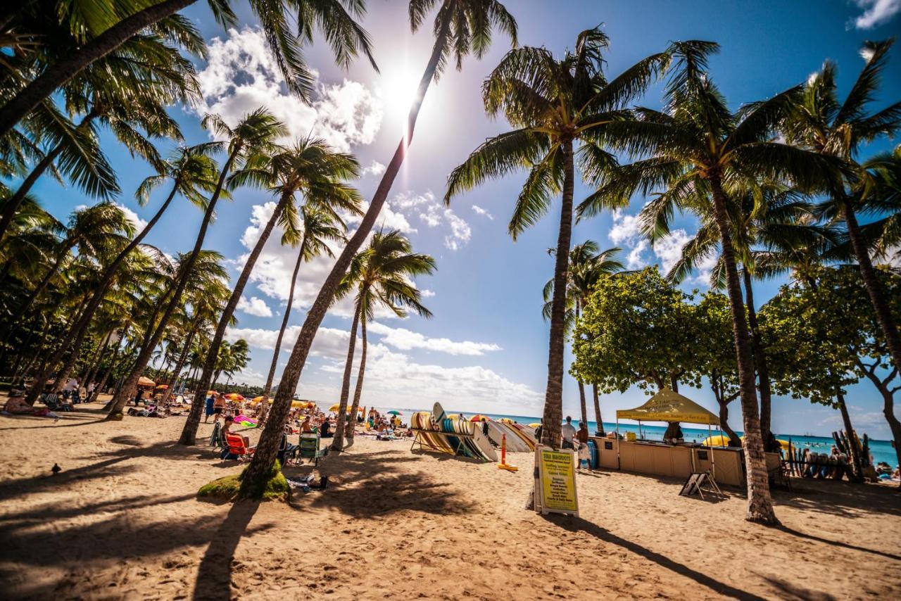 Beautiful Studio In The Heart Of Vibrant Waikiki โฮโนลูลู ภายนอก รูปภาพ
