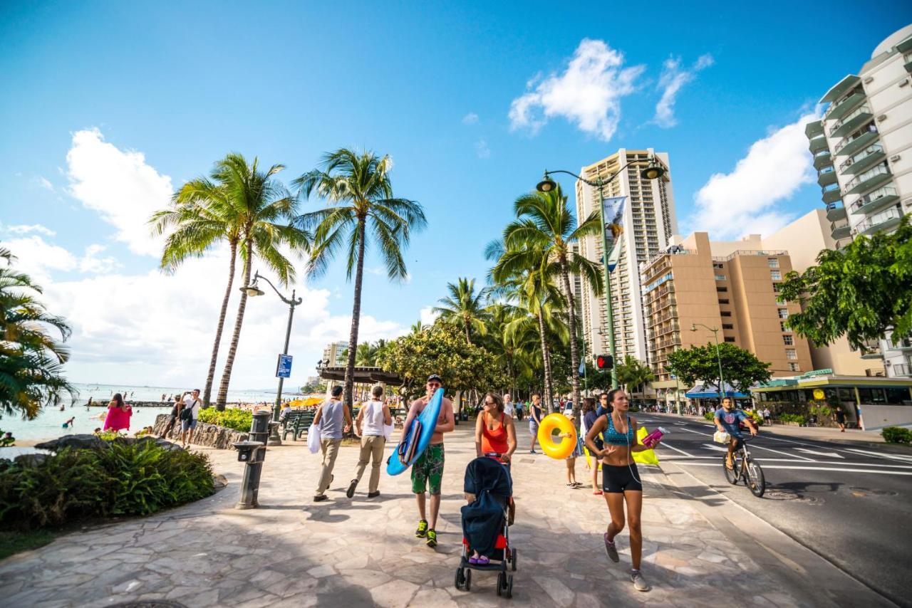 Beautiful Studio In The Heart Of Vibrant Waikiki โฮโนลูลู ภายนอก รูปภาพ